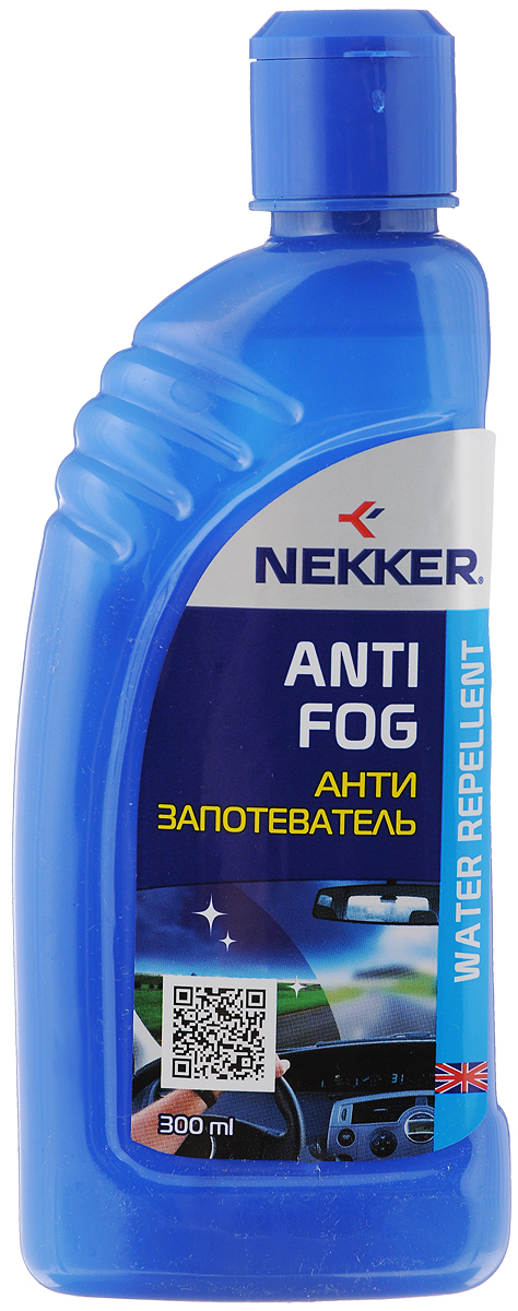 Антизапотеватель Nekker, 300 мл66802101 Антизапотеватель Nekker, 300 мл66802101Высокоэффективное средство Nekker предназначено для предотвращения запотевания стекол и зеркал в салоне автомобиля. Не оставляет радужных ореолов, не образует налета на поверхностях. Может быть использовано на тонированных поверхностях. Нейтрально к лакокрасочным покрытиям, пластиковым деталям и резиновым уплотнителям автомобиля.Состав: вода, спирт изопропиловый, вещества неионогенные поверхностно-активные, сополимер органический, отдушка.Товар сертифицирован.