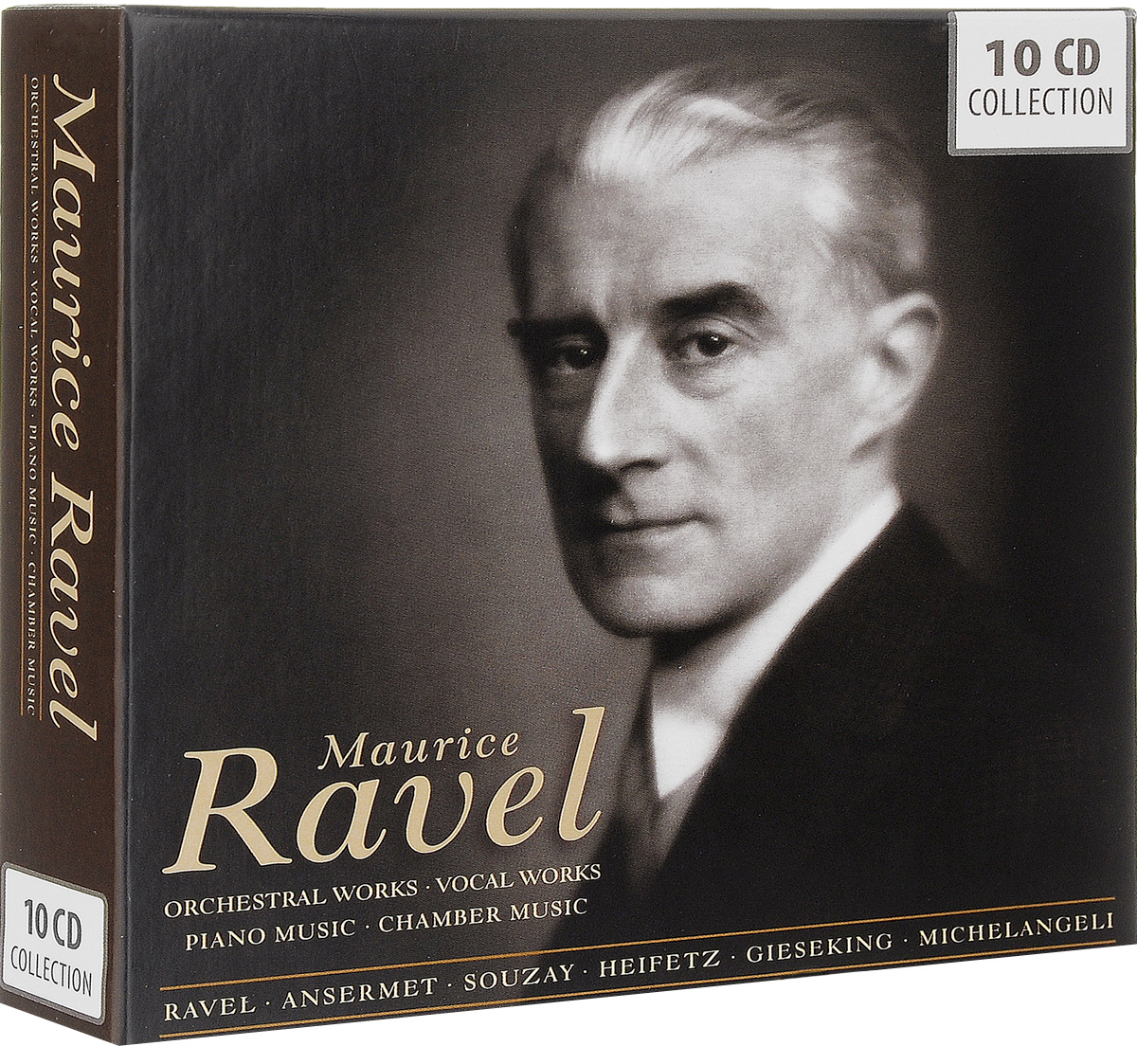 Maurice Ravel. Orchestral Works / Vocal Works / Piano Music / Chamber Music (10 CD)