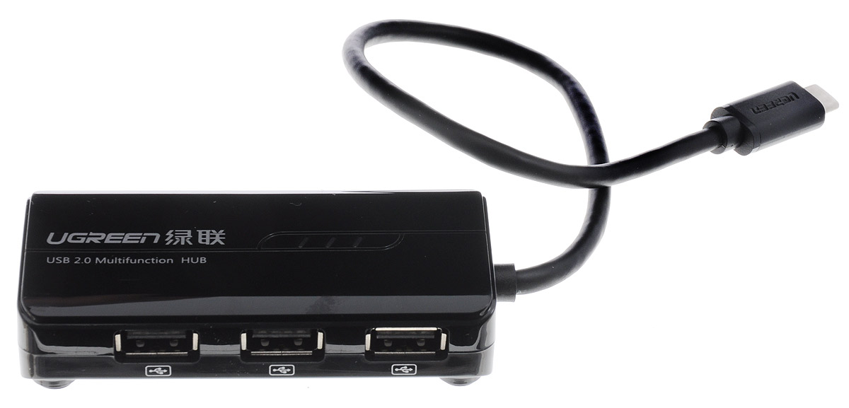 Ugreen UG-30289, Black адаптер-переходник USB