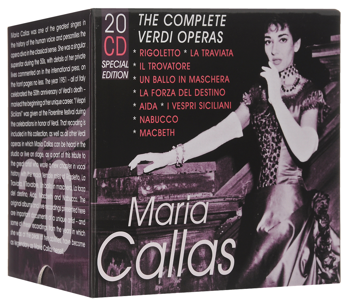 Maria Callas. The Complete Verdi Operas. Special Edition (20 CD)