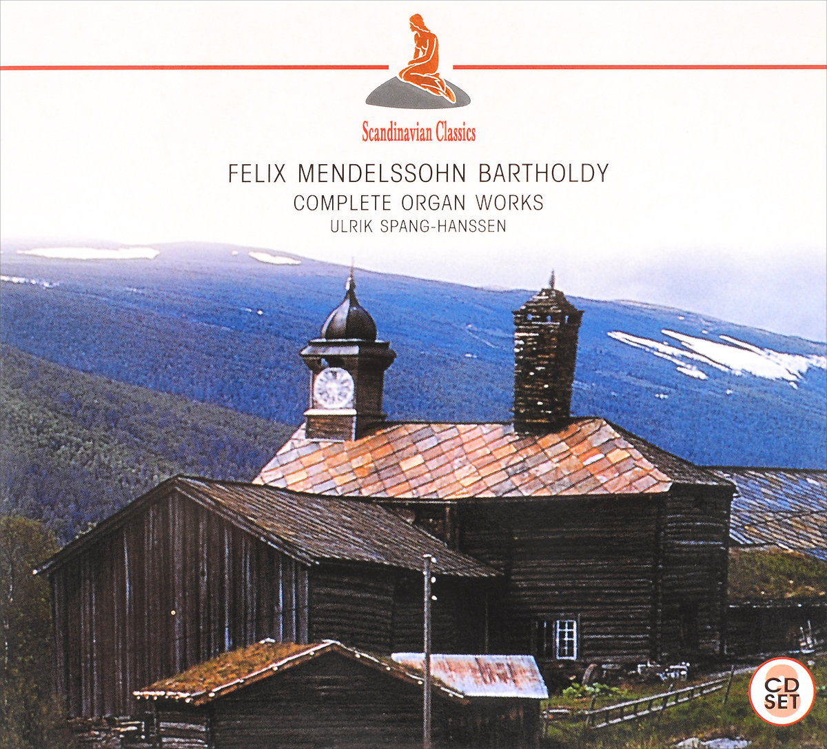Scandinavian Classics. Ulrik Spang-Hanssen. Mendelssohn. Complete Organ Works (3 CD)