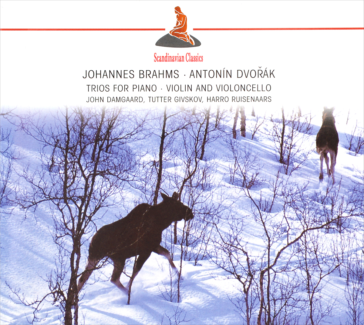 Scandinavian Classics. Johannes Brahms. Antonin Dvorak. Trios For Piano, Violin And Violoncello