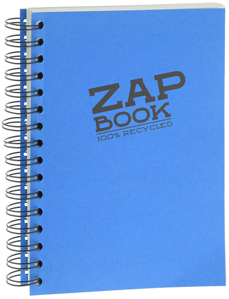Clairefontaine Блокнот для эскизов Zap Book 160 листов цвет синий