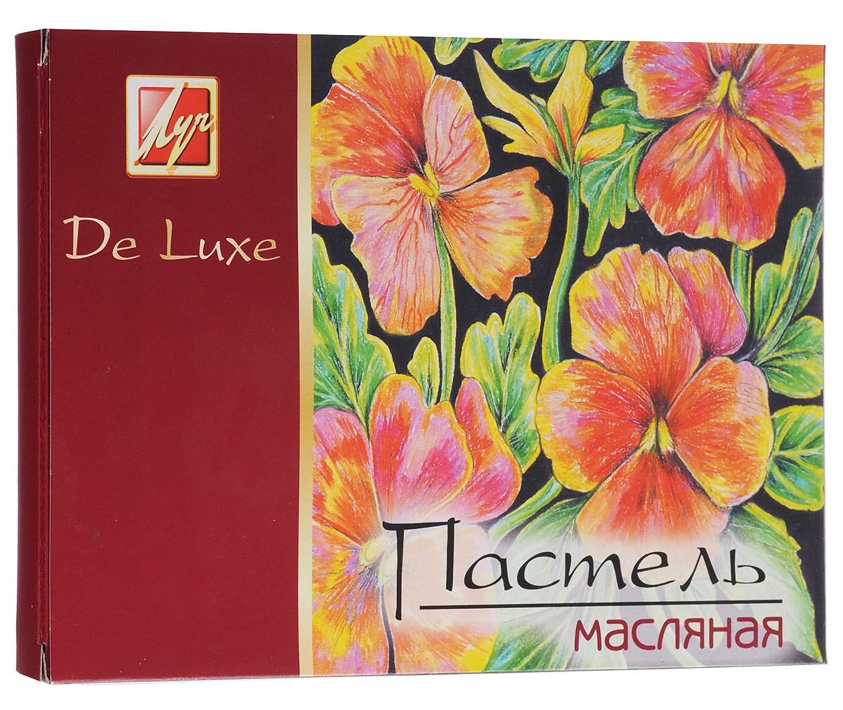Луч Пастель масляная De Luxe 24 цвета - Мелки и пастель Луч Пастель масляная De Luxe 24 цвета - Мелки и пастель
