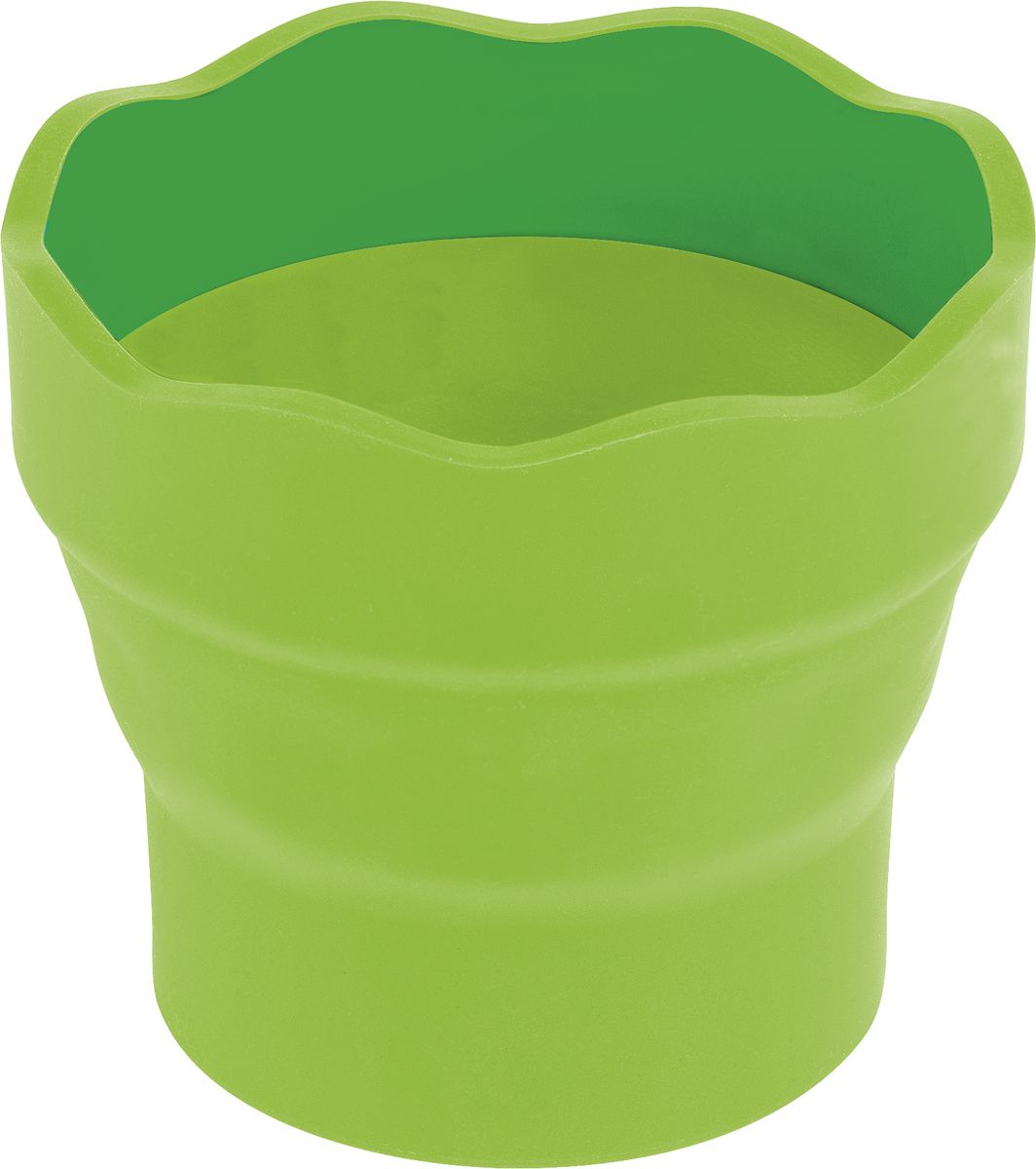 Faber-Castell Стакан для воды Clic & Go складной цвет зеленый