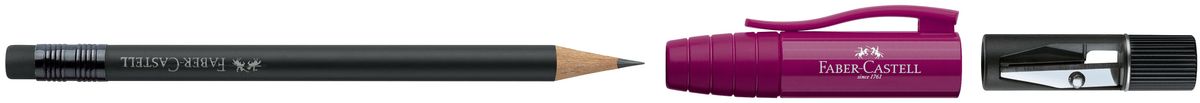 Faber-Castell Карандаш чернографитовый Perfect Pencil II цвет корпуса бордовый
