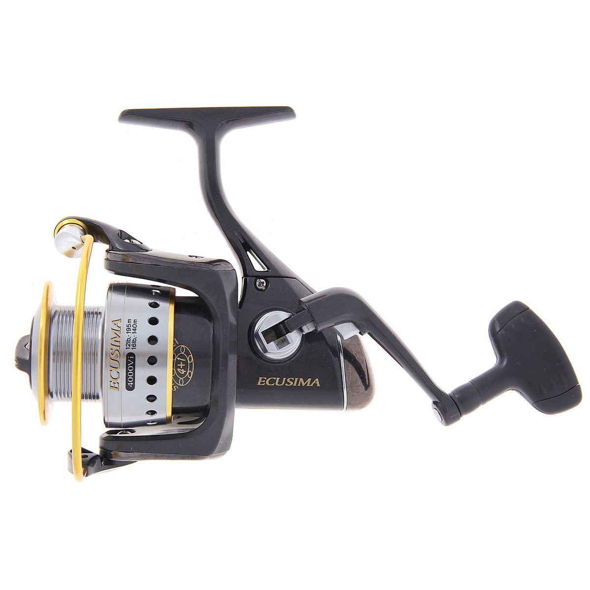 Катушка безынерционная Ryobi Ecusima 4000, цвет: черный, 4 подшипника1083356 Катушка безынерционная Ryobi Ecusima 4000, цвет: черный, 4 подшипника1083356Рыболовные снасти, выпущенные под брендом Ryobi хорошо знакомы российским рыболовам. Безынерционные катушки Ryobi появились на отечественном рынке еще в 80-х годах. Качеством и надежностью своей продукции компания сделала себе имя у российских спиннингистов.Катушка RYOBI Ecusima 4000 – это высококачественная катушка, которая зарекомендовала себя у заядлых рыболовов и спиннингистов всего мира.Технические характеристики:Вес, гр.: 302.Размер: 4000.Передаточное число: 5,0:1.Лесоемкость: 0,285 мм/195 м.Подшипник роликовый: 1.Подшипники: 4.Фрикцион: передний.Запасная шпуля: пластиковая.Тяговое усилие, кг.: 5,0.