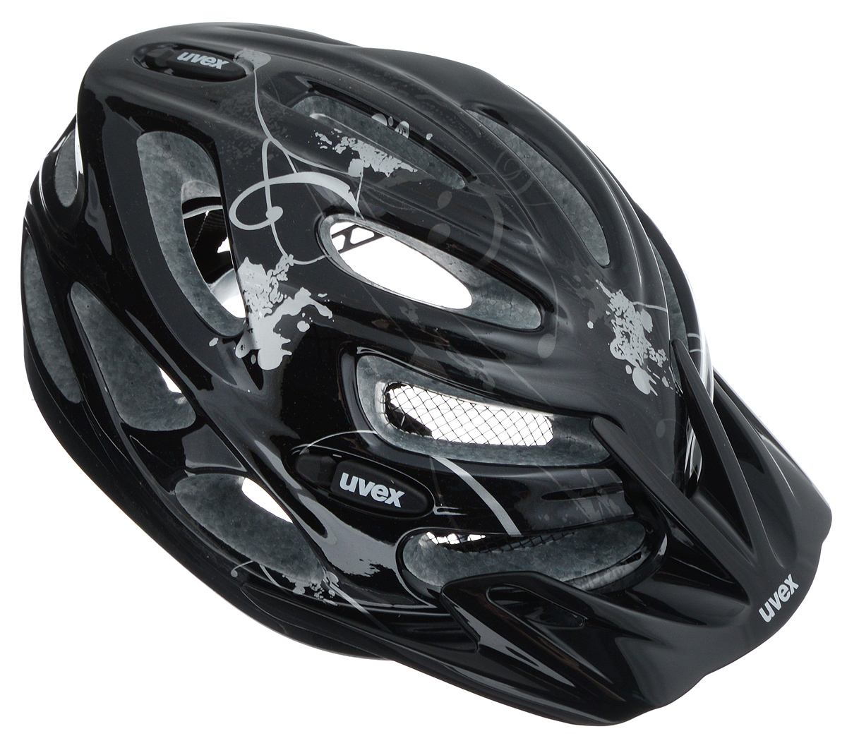 Шлем летний Uvex Onyx, цвет: черный, серебристый. Размер XXS-S4543.2515 Шлем летний Uvex Onyx, цвет: черный, серебристый. Размер XXS-S4543.2515Шлем Uvex Onyx конструкции Inmould предназначен исключительно для езды на велосипеде и катания на роликовых коньках или скейтборде. Шлем снабжен универсальным внутренним настроечным кольцом, застежками на липучках, регулируемыми текстильными ремешками и вентиляционными отверстиями. Увеличенное количество вентиляционных отверстий гарантирует отличную циркуляцию воздуха на разных скоростях движения при сохранении жесткости. Подстежка изготовлена из пенополистирола. Ее роль заключается в рассеивании энергии при ударе, что защищает голову. Верхняя часть шлема, выполненная из прочного пластика, препятствует разрушению изделия, защищает шлем от прокола и позволять ему скользить при ударах. Способность шлема скользить по поверхности является важной его характеристикой, так как при падении движение уменьшается не сразу, а постепенно, снижая тем самым нагрузку на голову и шею. Надежный шлем с ярким дизайном обеспечит высокую степень защиты вашего ребенка. А 17 вентиляционных отверстий сделают катание максимально комфортным.