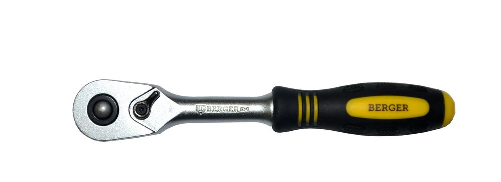 Трещотка Berger, 3/8. BG-38RHBG-38RH Трещотка Berger, 3/8. BG-38RHBG-38RHТрещотка Berger служит для более простого и эффективного выполнения крепежных работ. Процесс не требует постоянного переставления трещотки за счет специального механизма, что сводит к минимуму утомление рабочего. Инструмент подходит для частого использования в профессиональной сфере деятельности. Присоединительный квадрат 3/8.