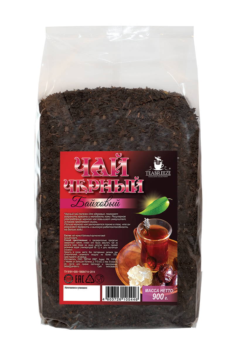 Teabreeze крупнолистовой черный байховый чай, 900 гTB 1707-900 Teabreeze крупнолистовой черный байховый чай, 900 гTB 1707-900Teabreeze Байховый - среднелистовой чай из ломаного листа. Настой отличается красно-оранжевым цветом. Рекомендуется настаивать до 5 минут и употреблять небольшими глотками с кусочками колотого сахара (сахарные головы) или с традиционными восточными сладостями. Часто в стакан кладут кусочек имбиря или корицы.