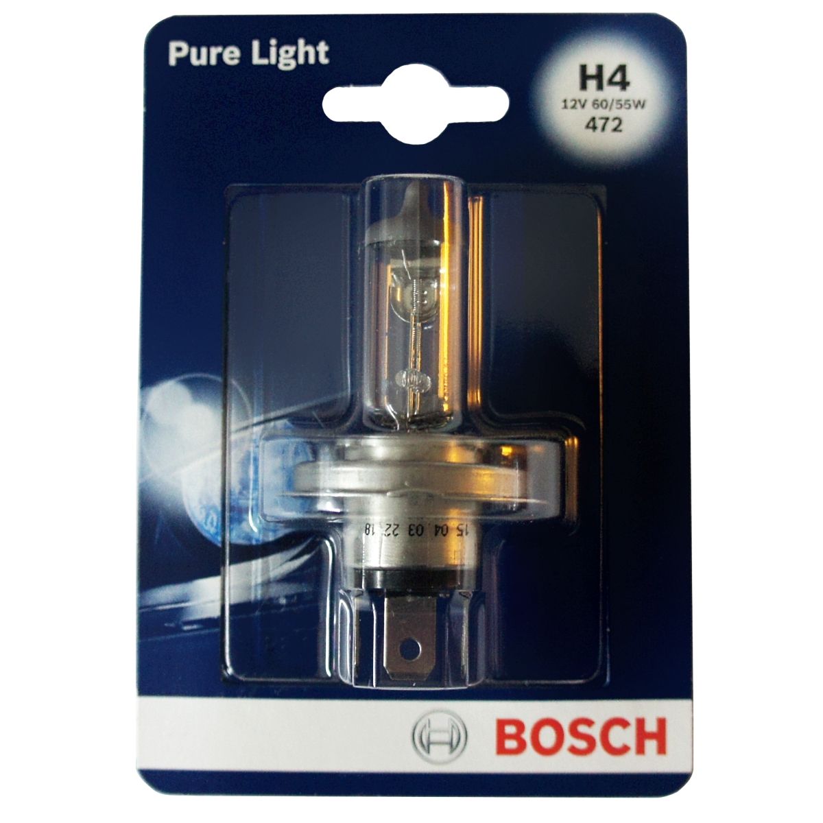 Лампа Bosch 60/55Вт H4 19873010011987301001 Лампа Bosch 60/55Вт H4 19873010011987301001Новые лампы Bosch для галогенных фар освещают дорогу интенсивным белым светом, который очень близок по свойствам к дневному освещению.Благодаря этому глаза водителя не теряют фокусировки и меньше устают даже во время долгих поездок в темное время суток. Новые лампы отличаются высокой яркостью и могут давать до 50% больше света, чем стандартные галогенные фары. Лампы Bosch доступны в вариантах H1, H4 и H7. Серебряное покрытие ламп H4 и H7 делает их едва заметными за стеклами выключенных фар. Новые лампы выглядят наиболее эффектно в сочетании с фарами из прозрачного стекла и подчеркивают современный дизайн автомобилей. Увеличенная яркость и дальность освещения положительно сказывается на безопасности движения. В темное время суток или в сложных погодных условиях, таких как ливень или густой туман, водитель замечает опасную ситуацию намного раньше и на большем расстоянии, при этом лучше заметен и сам автомобиль с фарами Bosch. Напряжение: 12 вольт