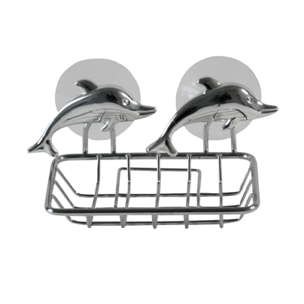 Мыльница Top Star Silver Dolphin, подвесная, на присосках291319 Мыльница Top Star Silver Dolphin, подвесная, на присосках291319Настенная мыльница Top Star Silver Dolphin изготовлена из высококачественной хромированной стали. Устойчива к коррозии в условиях высокой влажности в ванной комнате. Крепится к стене на двух присосках (входят в комплект).Такая мыльница притягивает взгляд и прекрасно подойдет к интерьеру ванной комнаты.