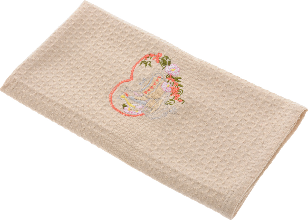 Полотенце кухонное Soavita, 40 х 60 см. 4880248802 Полотенце кухонное Soavita, 40 х 60 см. 4880248802Кухонное полотенце Soavita, выполненное из 100% хлопка, оформлено вышитым рисунком в виде красивой композиции. Изделие предназначено для использования на кухне и в столовой.Такое полотенце станет отличным вариантом для практичной и современной хозяйки.Рекомендуется стирка при температуре 40°C.