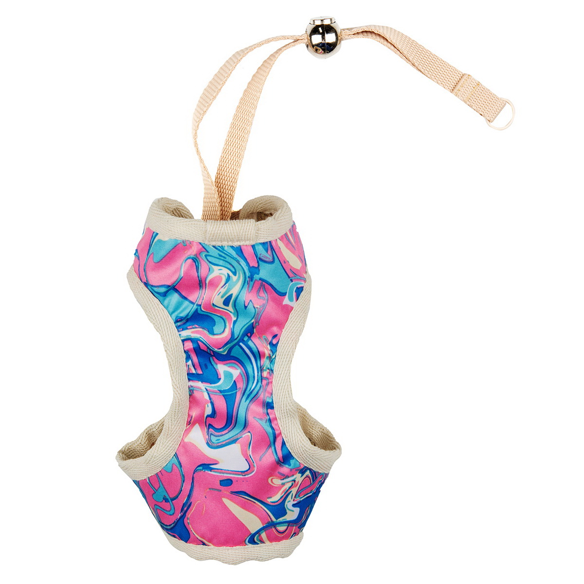 Шлейка для собак Dogmoda Акварель. Размер 2 (M)DM-160133-2 Шлейка для собак Dogmoda Акварель. Размер 2 (M)DM-160133-2Яркая, стильная и удобная шлейка-жилет для собак Dogmoda Акварель превратит прогулки с вашим питомцем в настоящий праздник. Такой вариант шлейки для собак мелких пород имеет несколько преимуществ: - Модель равномерно распределяет давление на корпус собаки, не сдавливая ее горло, что важно для миниатюрных пород. - Изделие выполнено таким образом, чтобы собачка чувствовала себя свободно. Если шлейка для собаки правильно подобрана по размеру, она не будет давить на тело животного, натирать кожу и доставлять дискомфорт, так что питомец будет собираться на прогулку с удовольствием. - Она не только предоставляет хозяину возможность контролировать передвижения питомца, но и выступает в роли одежды для собак, предохраняя, пусть и не полностью, тело собачки от холода, грязи, дождевой воды. Выполненная из полиэстера шлейка для собак легко выдерживает уличную грязь, дождевую воду, воздействие ультрафиолета. Изделие просто стирается, при стирке не меняет свою форму и яркость цветов. Броский дизайн шлейки Акварель с абстрактным рисунком в розово-голубых тонах позволит выделить вашего питомца из большого числа других собак во дворе. С такой шлейкой вы никогда не потеряете его из виду.