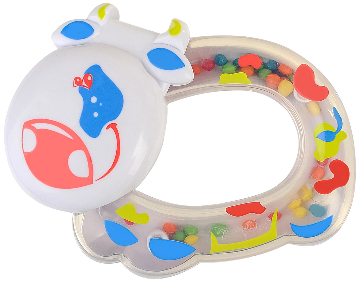 BabyOno Погремушка Коровка погремушки s s мягкая погремушка тапочки носочки