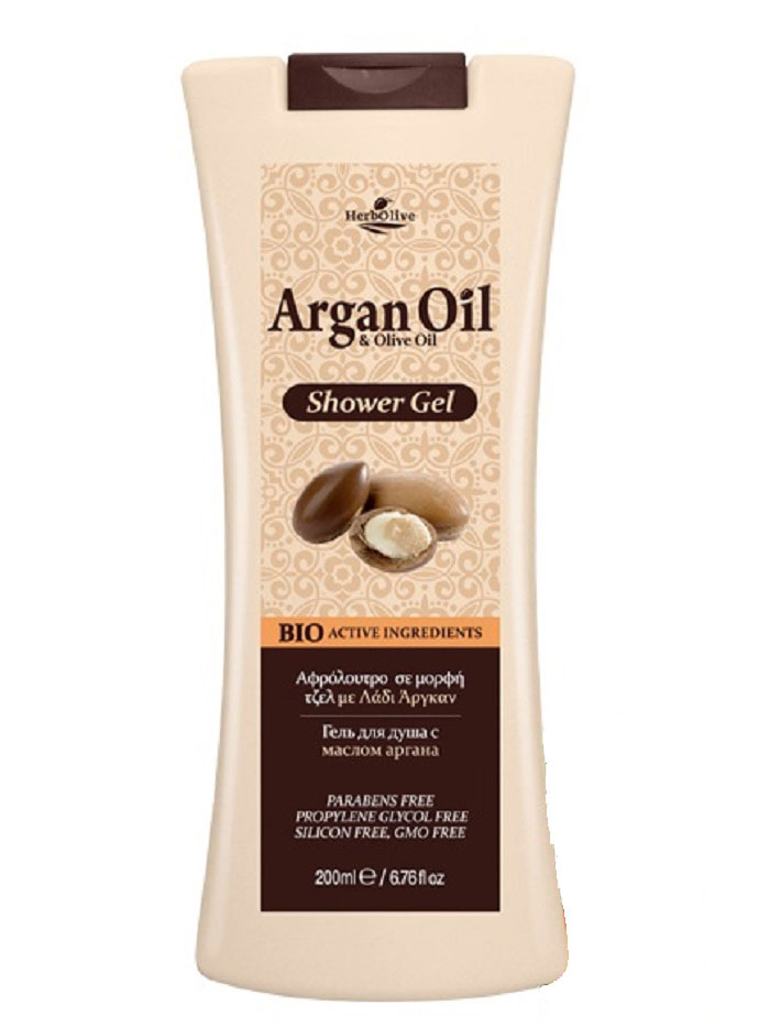 ArganOil Гель для душа 200 мл5200310402814 ArganOil Гель для душа 200 мл5200310402814Содержит масло арганы, оливковое масло, подсолнечное масло, глицерин, натуральные компоненты, богатые витаминами. Гель обеспечивает глубокое увлажнение и питание, антивозрастное, успокаивающее действие, обладает омолаживающим эффектом, придает коже здоровый вид и свежесть. Идеален для ежедневного применения. Косметика произведена в Греции на основе органического сырья, НЕ СОДЕРЖИТ минеральные масла, вазелин, пропиленгликоль, парабены, генетически модифицированные продукты (ГМО)