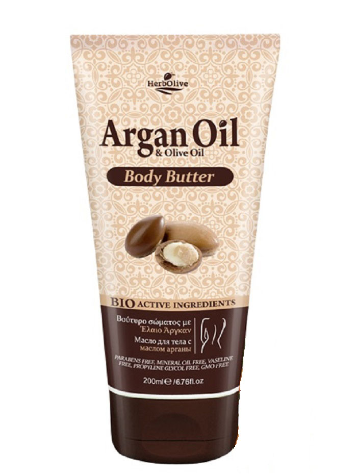 ArganOil Масло для тела увлажняющее 200 мл5200310402838 ArganOil Масло для тела увлажняющее 200 мл5200310402838Содержит органическое оливковое масло, подсолнечное масло и миндальное масло, а также глицерин, аллантоин, пантенол, масло ши и другие натуральные ингредиенты, которые питают и глубоко увлажняют кожу, поддерживают ее упругость,здоровый вид и обладают антиоксидантным действием. Косметика произведена в Греции на основе органического сырья, НЕ СОДЕРЖИТ минеральные масла, вазелин, пропиленгликоль, парабены, генетически модифицированные продукты (ГМО)