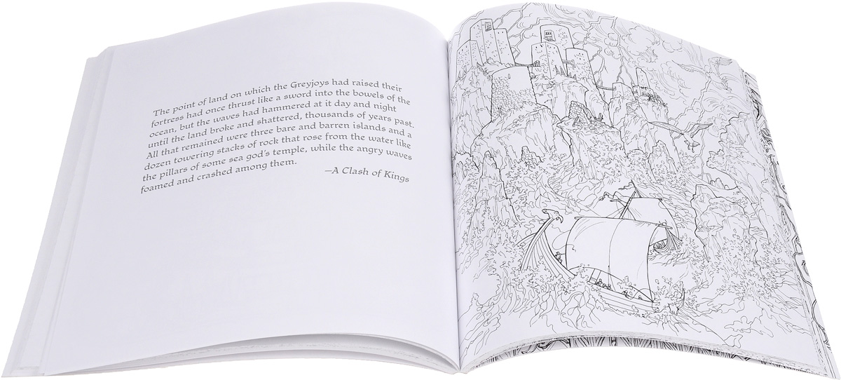 A Game of Thrones: The Official Coloring Book