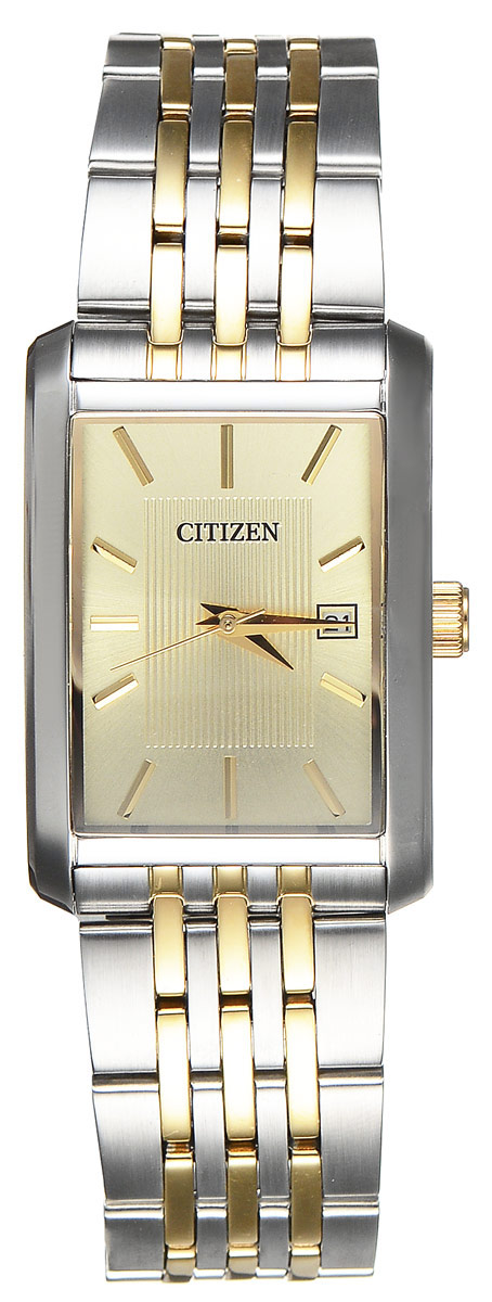 Часы наручные мужские Citizen, цвет: золотой, стальной. BH1678-56P