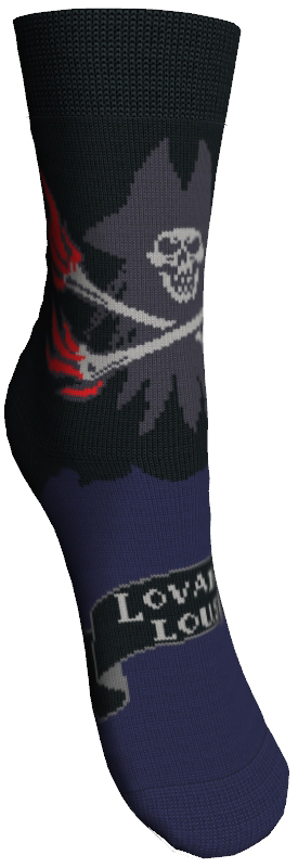 Носки для мальчика Master Socks Disney Пираты Карибского моря, цвет: черный, темно-синий. 12460. Размер 2412460 Носки для мальчика Master Socks Disney Пираты Карибского моря, цвет: черный, темно-синий. 12460. Размер 2412460Носки для мальчика Master Socks Disney Пираты Карибского моря выполнены из мягкого эластичного материала. Содержание бамбука в составе обеспечивает высокую прочность, эластичность и воздухопроницаемость. Изделие хорошо стирается, длительное время сохраняет привлекательный внешний вид. Эластичная резинка мягко облегает ножку ребенка, обеспечивая удобство и комфорт. Модель украшена уникальным изображением пирата со светящимися в темноте элементами и вышитой надписью.Такие носочки станут отличным дополнением к гардеробу маленького поклонника приключений и путешествий. Уважаемые клиенты!Размер, доступный для заказа, является длиной стопы.