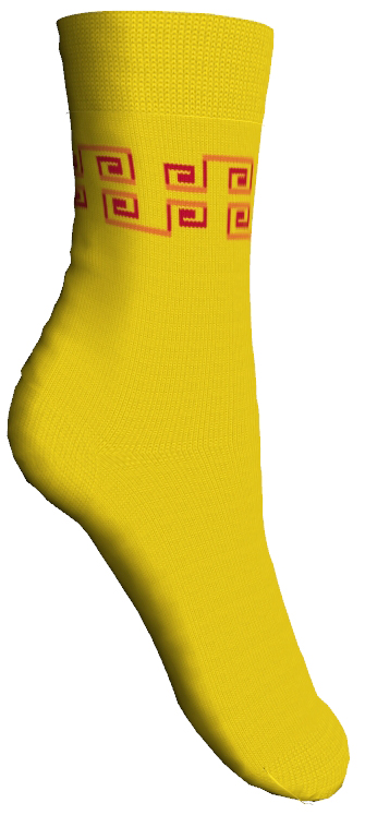 Носки детские Master Socks, цвет: желтый. 52007. Размер 1252007 Носки детские Master Socks, цвет: желтый. 52007. Размер 1252007Мягкие детские носки Master Socks изготовлены из эластичного хлопка и полиамида. Ткань очень приятная на ощупь, хорошо тянется, не деформируясь. Эластичная резинка мягко облегает ножку ребенка, обеспечивая удобство и комфорт. Модель оформлена орнаментом контрастного цвета.Такие носочки станут отличным дополнением к детскому гардеробу!Уважаемые клиенты!Размер, доступный для заказа, является длиной стопы.