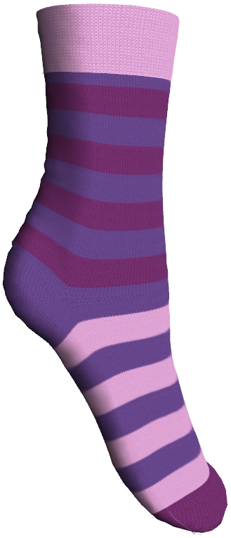 Носки детские Master Socks Sunny Kids, цвет: фиолетовый. 82602. Размер 18