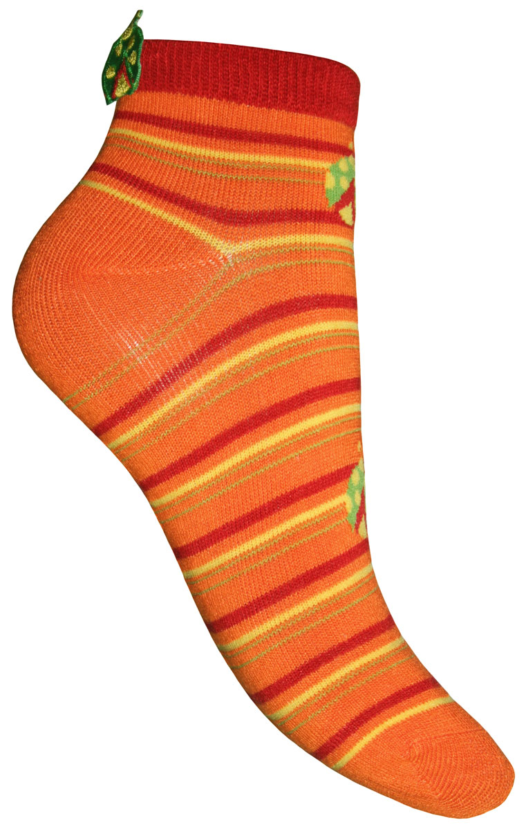 Носки для девочки Master Socks Sunny Kids, цвет: оранжевый. 82610. Размер 2282610 Носки для девочки Master Socks Sunny Kids, цвет: оранжевый. 82610. Размер 2282610Детские носки Master Socks Sunny Kids изготовлены из высококачественных материалов. Ткань очень мягкая и тактильно приятная. Содержание бамбука в составе обеспечивает высокую прочность, эластичность и воздухопроницаемость. Изделие хорошо стирается, длительное время сохраняет привлекательный внешний вид. Эластичная резинка мягко облегает ножку ребенка, обеспечивая удобство и комфорт. Укороченная модель оформлена принтом в полоску и изображением божьих коровок. Украшены носочки аппликацией в виде божьей коровки. Красивые и удобные носочки станут отличным дополнением к детскому гардеробу!Уважаемые клиенты!Размер, доступный для заказа, является длиной стопы.