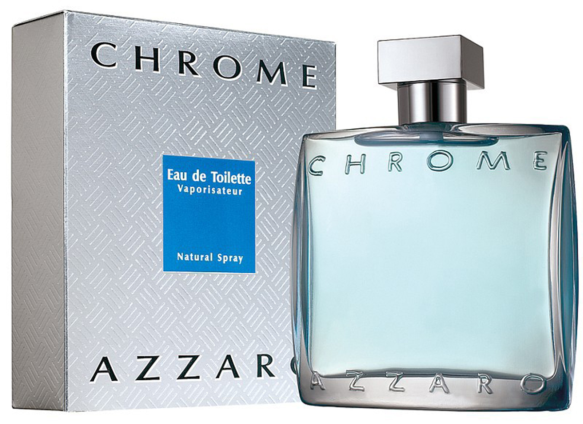 Azzaro Туалетная вода Chrome, мужская, 50 мл