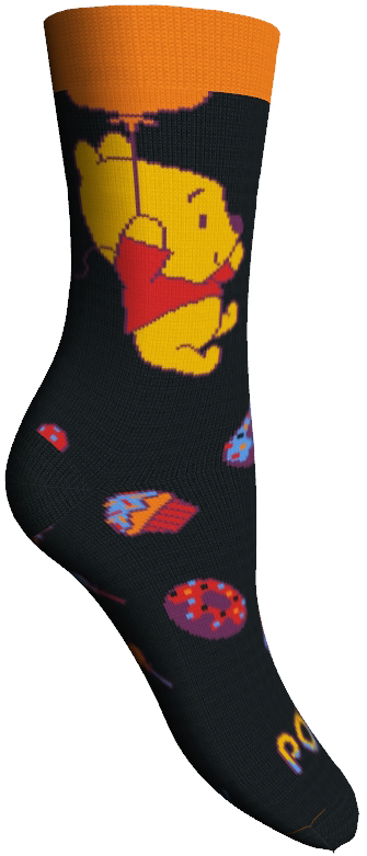 Носки женские Master Socks, цвет: черный. 15800. Размер 2515800 Носки женские Master Socks, цвет: черный. 15800. Размер 2515800Удобные носки Master Socks, изготовленные из высококачественного комбинированного материала, очень мягкие и приятные на ощупь, позволяют коже дышать.Эластичная резинка плотно облегает ногу, не сдавливая ее, обеспечивая комфорт и удобство. Носки оформлены принтом с изображением героев мультфильма.Практичные и комфортные носки великолепно подойдут к любой вашей обуви.