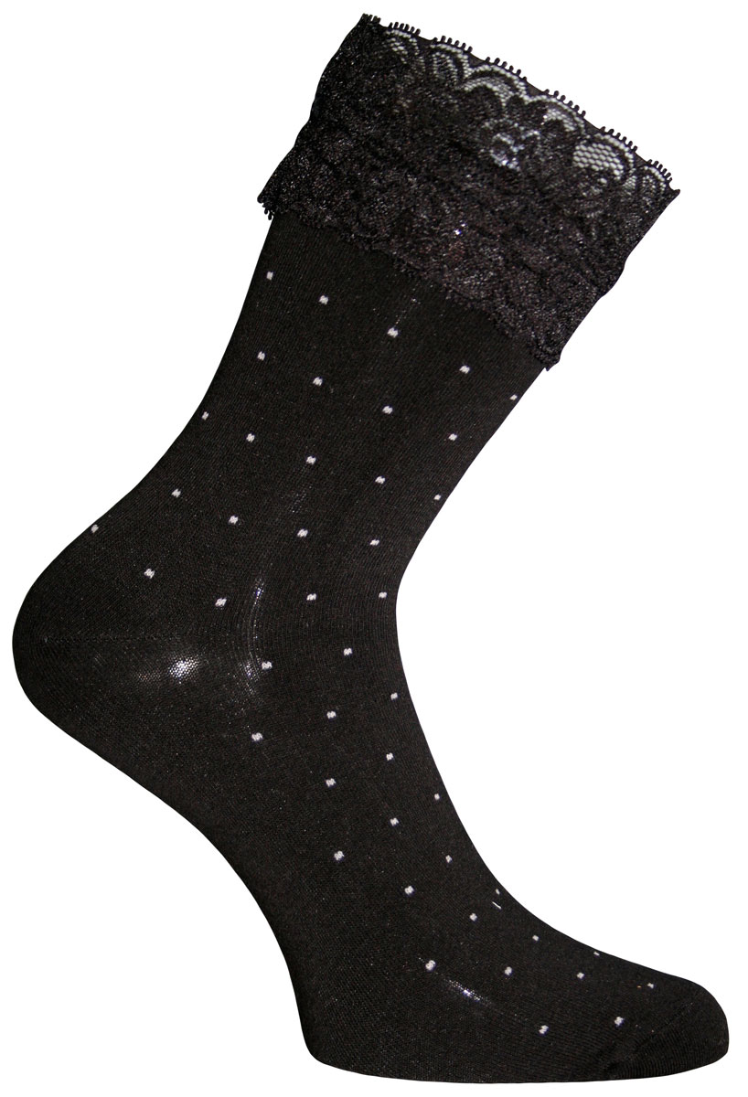 Носки женские Master Socks Soft Cotton, цвет: черный. 85009. Размер 25