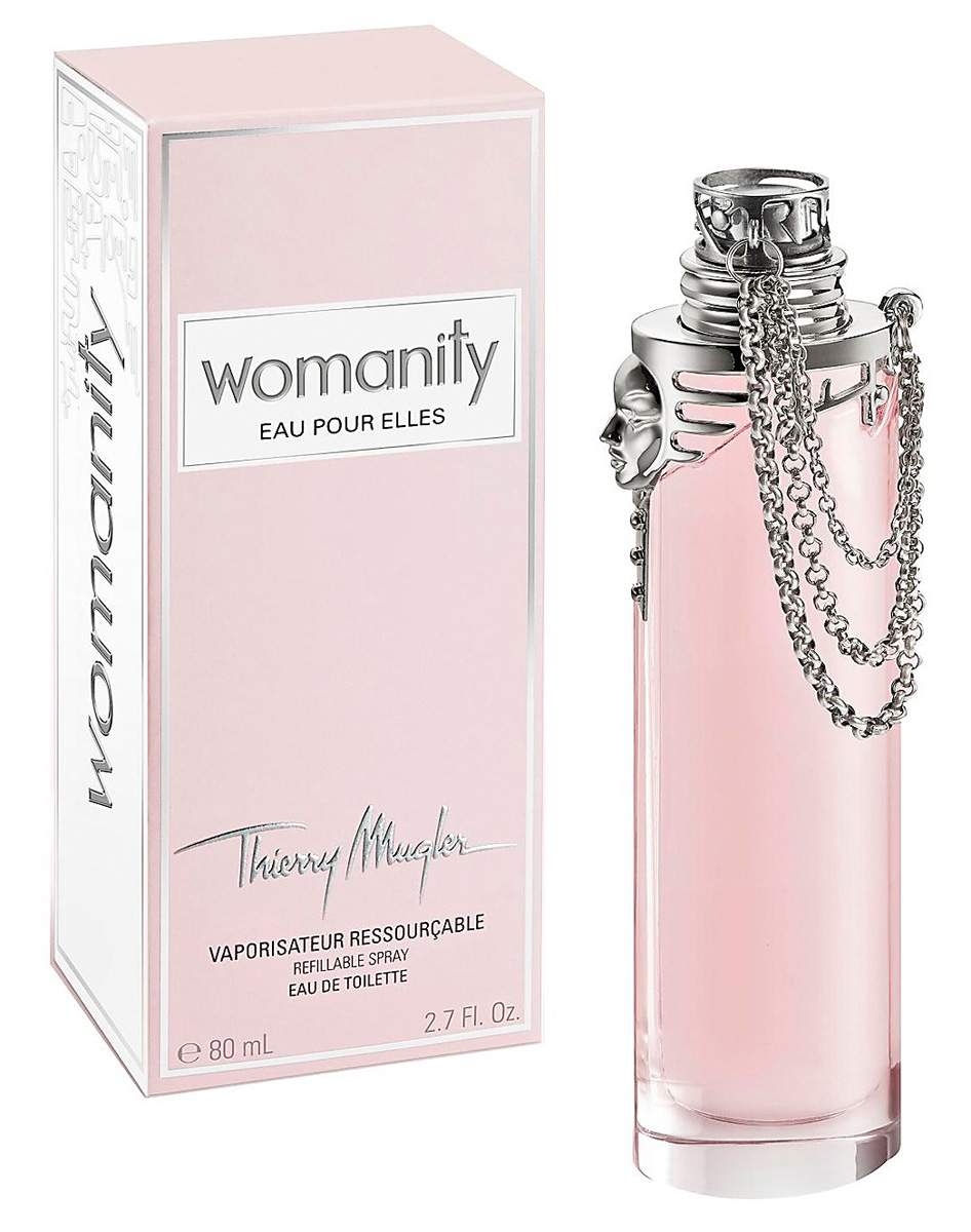 Thierry Mugler Туалетная вода Womanity Eau Pour Elles, женская, 80 мл туалетная вода thierry mugler туалетная вода alien eau extraordinaire 30 мл