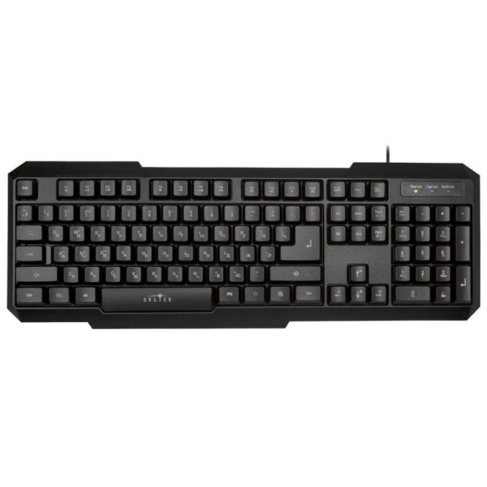 Oklick 740G, Black клавиатура