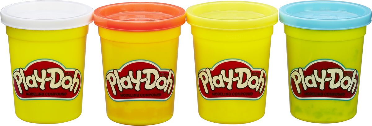 Play-Doh Масса для лепки 4 цвета B6508