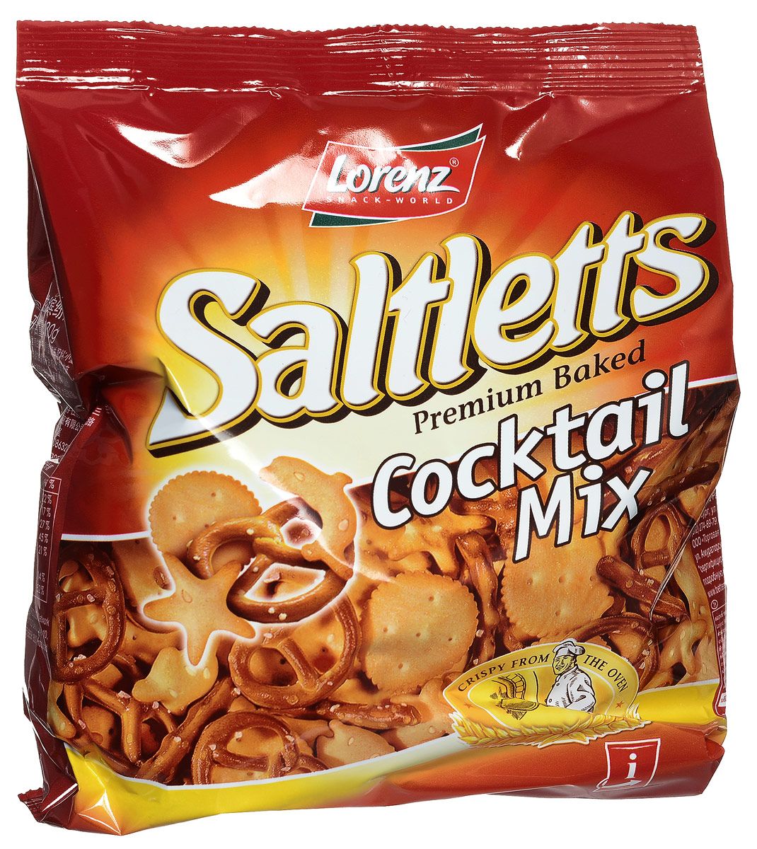 Lorenz Saltletts коктейль печенье и крендельки, 180 гбзе019 Lorenz Saltletts коктейль печенье и крендельки, 180 гбзе019Вы сможете порадовать гостей коктейлем из крендельков и других восхитительных соленых снэков. В Saltletts Cocktail Mix каждый найдет то, что ему по вкусу!