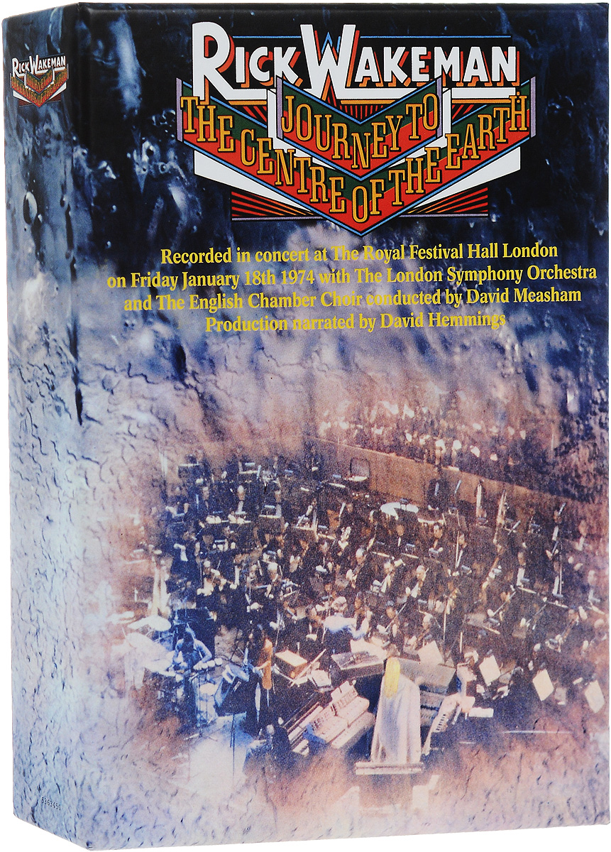 Рик Уэйкман,The London Symphony Orchestra,English Chamber Choir,Давид Мишам Rick Wakeman. Journey To The Centre Of The Earth (3 CD + DVD) the collaborator