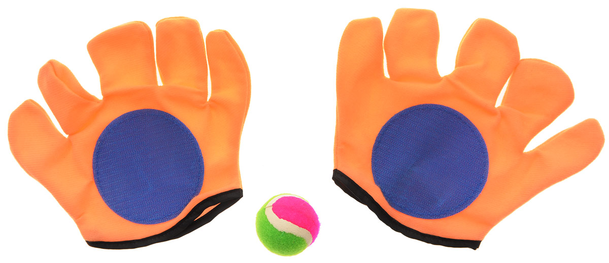 YG Sport Игровой набор Мячеловка цвет оранжевый синий