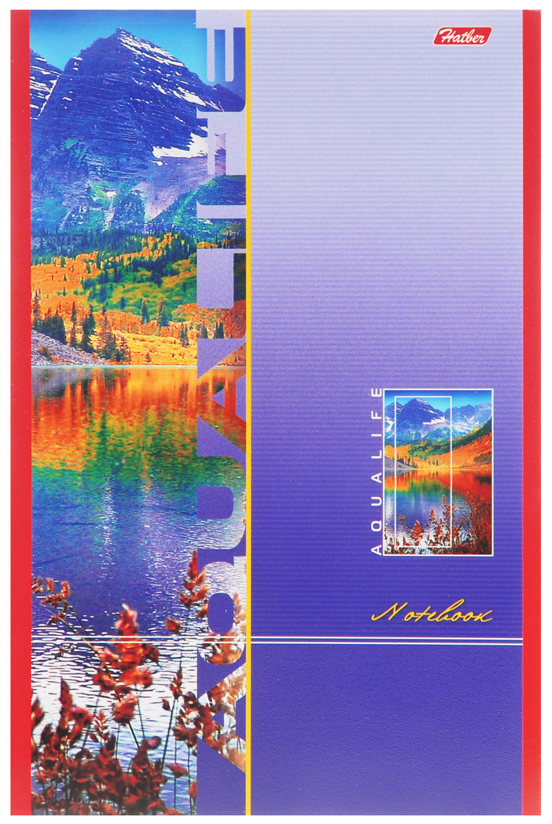 Hatber Блокнот Aqualife 80 листов в клетку80Б5вмB3_01039 Hatber Блокнот Aqualife 80 листов в клетку80Б5вмB3_01039Блокнот Hatber Aqualife - незаменимый атрибут современного человека, необходимый для рабочих и повседневных записей в офисе и дома.Обложка выполнена из картона и оформлена изображением горного пейзажа. Внутренний блок состоит из 80 листов белой бумаги. Стандартная линовка в голубую клетку без полей. Листы блокнота соединены двумя металлическими скрепками.