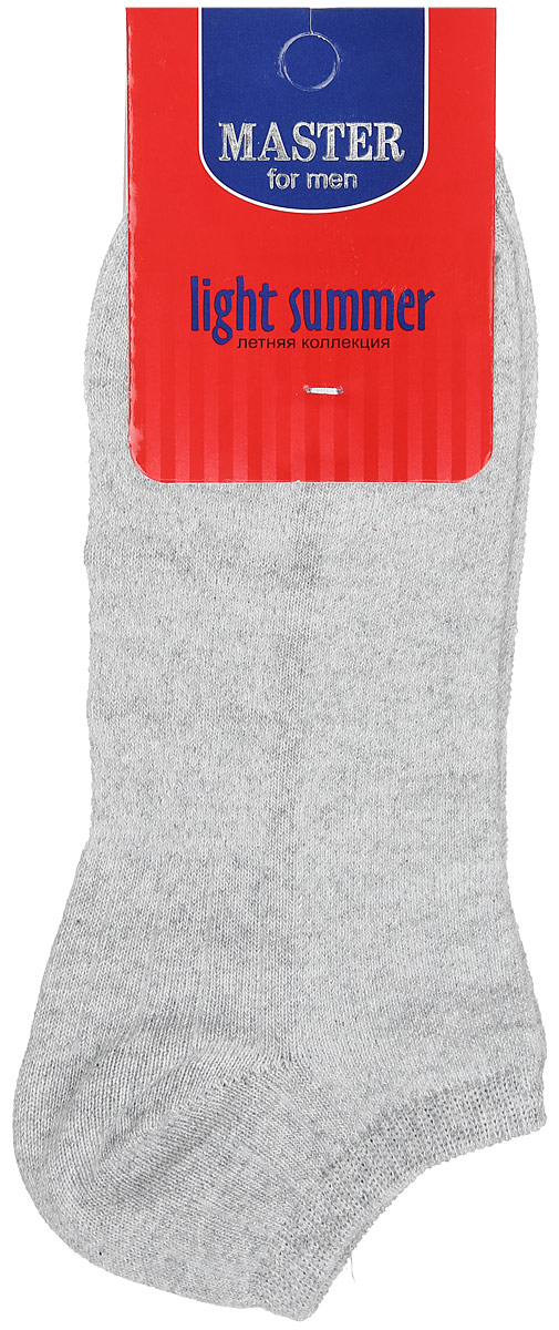 Носки мужские Master Socks, цвет: светло-серый. 58059. Размер 2558059 Носки мужские Master Socks, цвет: светло-серый. 58059. Размер 2558059Удобные носки Master Socks, изготовленные из высококачественного комбинированного материала, очень мягкие и приятные на ощупь, позволяют коже дышать. Эластичная резинка плотно облегает ногу, не сдавливая ее, обеспечивая комфорт и удобство. Носки с укороченным паголенком. Удобные и комфортные носки великолепно подойдут к любой вашей обуви.
