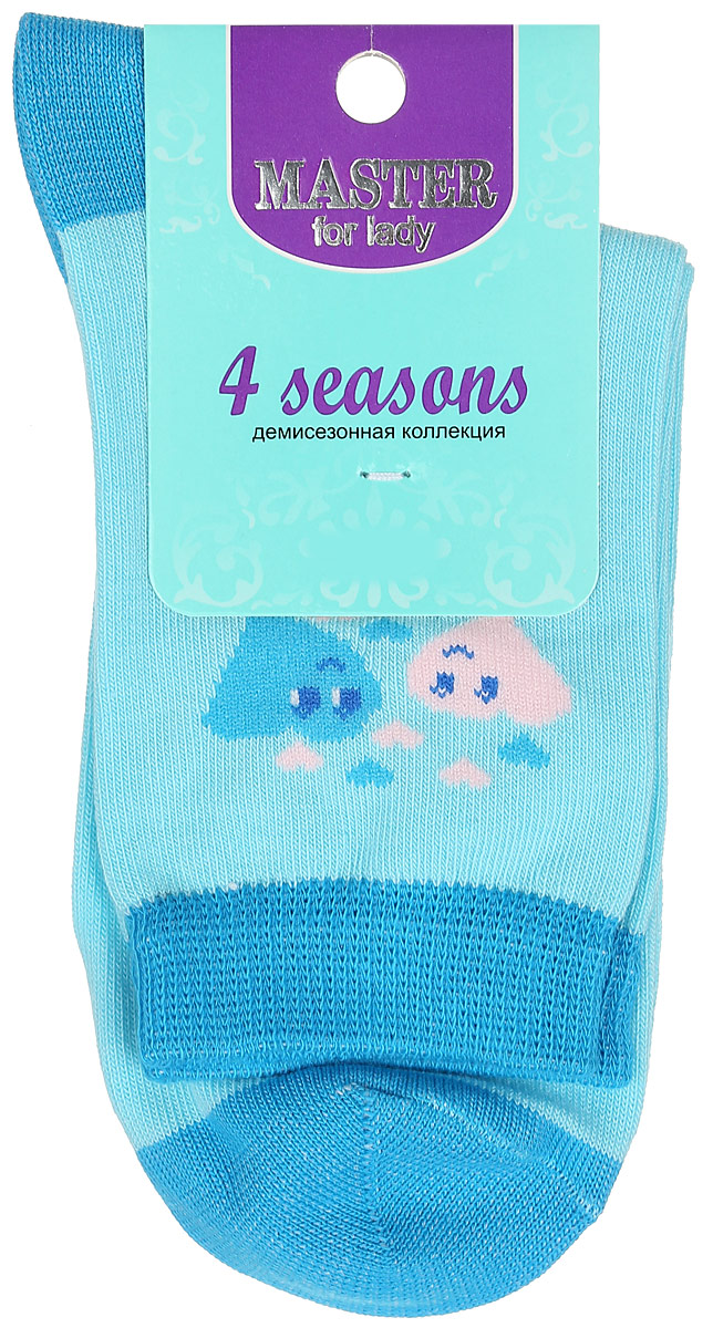 Носки женские Master Socks, цвет: голубой. 55003. Размер 2355003 Носки женские Master Socks, цвет: голубой. 55003. Размер 2355003Удобные носки Master Socks, изготовленные из высококачественного комбинированного материала, очень мягкие и приятные на ощупь, позволяют коже дышать. Эластичная резинка плотно облегает ногу, не сдавливая ее, обеспечивая комфорт и удобство. Носки с паголенком классической длины оформлены оригинальным рисунком в виде сердец. Практичные и комфортные носки великолепно подойдут к любой вашей обуви.