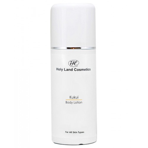 Holy Land Лосьон для тела Kukui Body Lotion 240 мл106513 Holy Land Лосьон для тела Kukui Body Lotion 240 мл106513Увлажняющий лосьон для тела. Особенно показан для чувствительной и склонной к аллергическим реакциям кожи. Можно применять детям при атопическом дерматите в стадии ремиссии. Действие: Увлажняет кожу, устраняет сухость и шелушение. Предотвращает сухость и раздражение, улучшает структуру кожи. Делает кожу мягкой и нежной. Повышает репаративные возможности кожи. Активные компоненты: Масло ореха кукуи, масло ореха макадамии, глицерин.