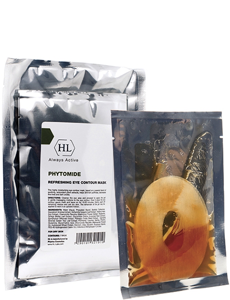 Holy Land Маска для век Phytomide Eye Refreshing Mask 5 шт117079 Holy Land Маска для век Phytomide Eye Refreshing Mask 5 шт117079Освежающая, успокаивающая, подтягивающая маска-очки для век. Действие:Увлажняет тонкую и чувствительную кожу век. Разглаживает морщинки, уменьшает выраженность морщин. Освежает и улучшает цвет кожи. Предотвращает отеки вокруг глаз. Эффективна в послеоперационном периоде для снятия отека. Активные компоненты: сорбитол, экстракт гингко билоба, комплекс Phytolene, экстракт солодки, экстракт ромашки.