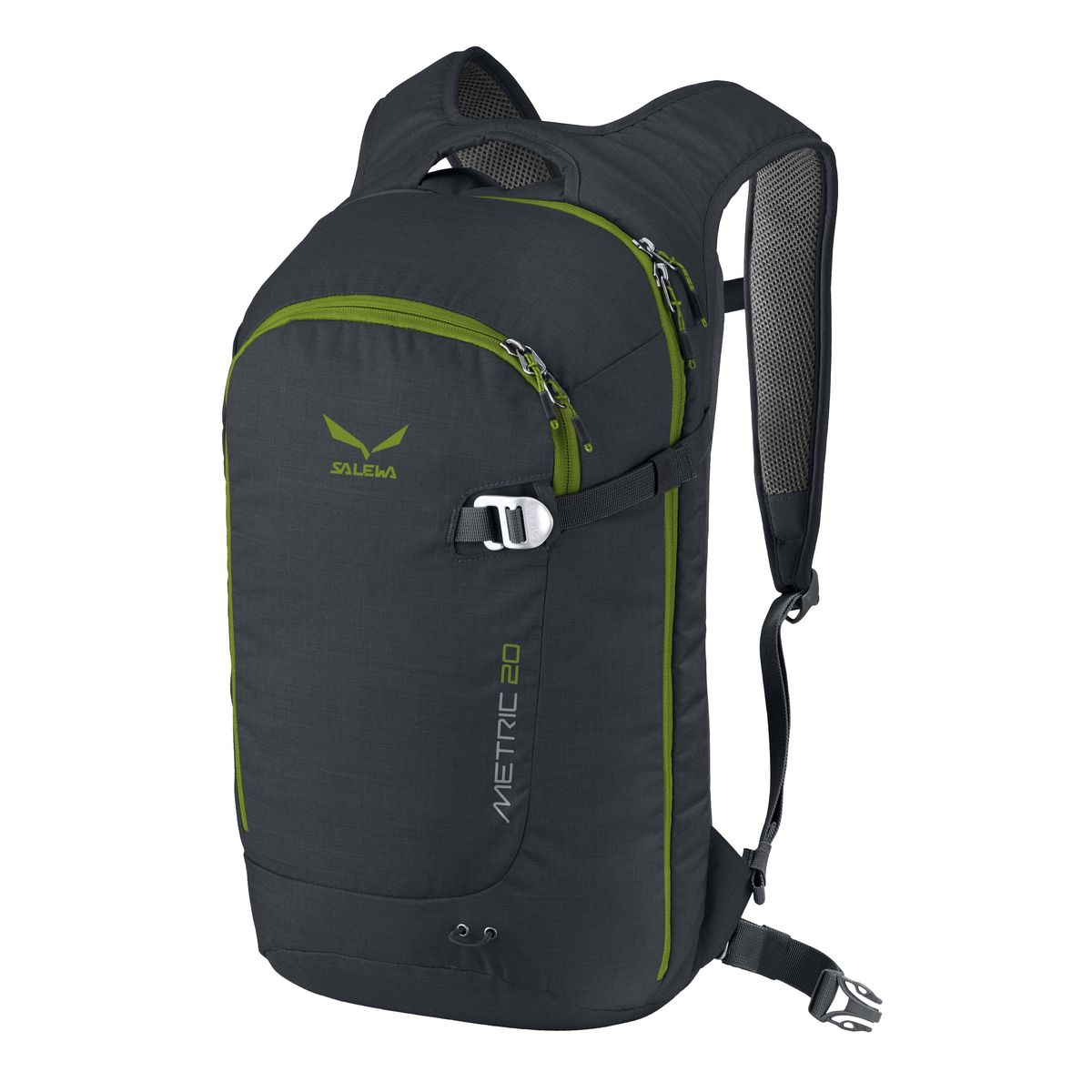 Рюкзак городской Salewa Metric 20, цвет: серый металлик, 20 л. 1126_7801126_780 Рюкзак городской Salewa Metric 20, цвет: серый металлик, 20 л. 1126_7801126_780Удобный городской рюкзак Salewa Metric 20 с хорошо продуманным внутренним пространством, отделением для ноутбука и планшета. Мягкий карман для мобильного телефона сбережет экран от царапин.Особенности:- съемный поясной ремень- карман-органайзер- мягкое отделение для ноутбука- доступ к отделению для ноутбука со спины рюкзака- карман для телефона с защитой от царапин- отделение для планшета