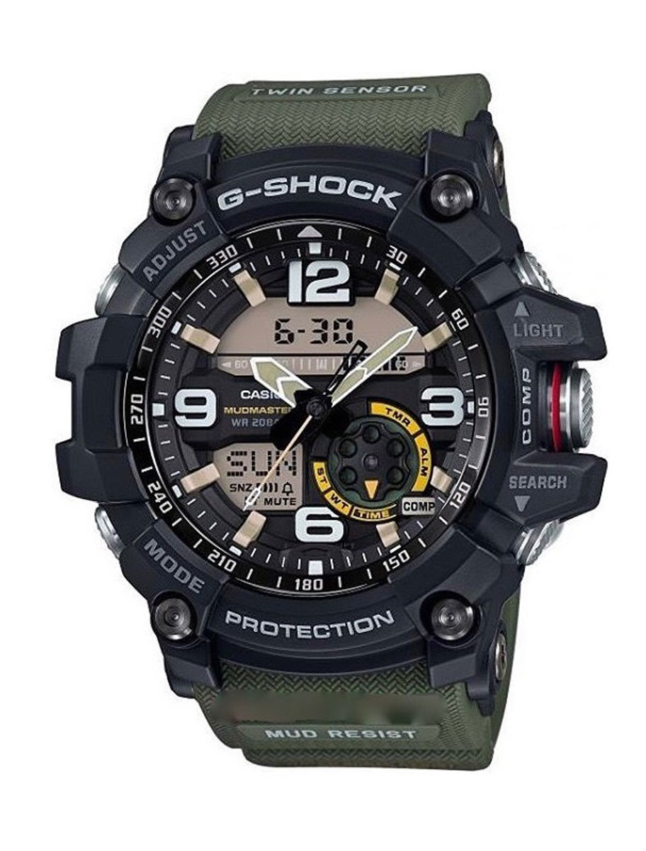 Наручные часы мужской Casio G-Shock, цвет: черный, защитный. GG-1000-1A3