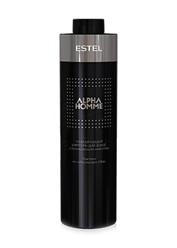 Estel Тонизирующий шампунь с охлаждающим эффектом для волос и тела Alpha Homme 1000 млAH.1/P Estel Тонизирующий шампунь с охлаждающим эффектом для волос и тела Alpha Homme 1000 млAH.1/PУникальная система двойного применения! Подходит одновременно для ухода за волосами и телом, сочетает в себе качества шампуня и геля – благодаря чему позволяет сохранить время для важных дел. Обеспечивая мягкий уход, он тонизирует, освежает и заряжает бодростью на весь день. Или на всю ночь. Результат: Ментол – оказывает противовоспалительное действие, тонизирует кожу головы Кофеин – стимулирует рост волос.