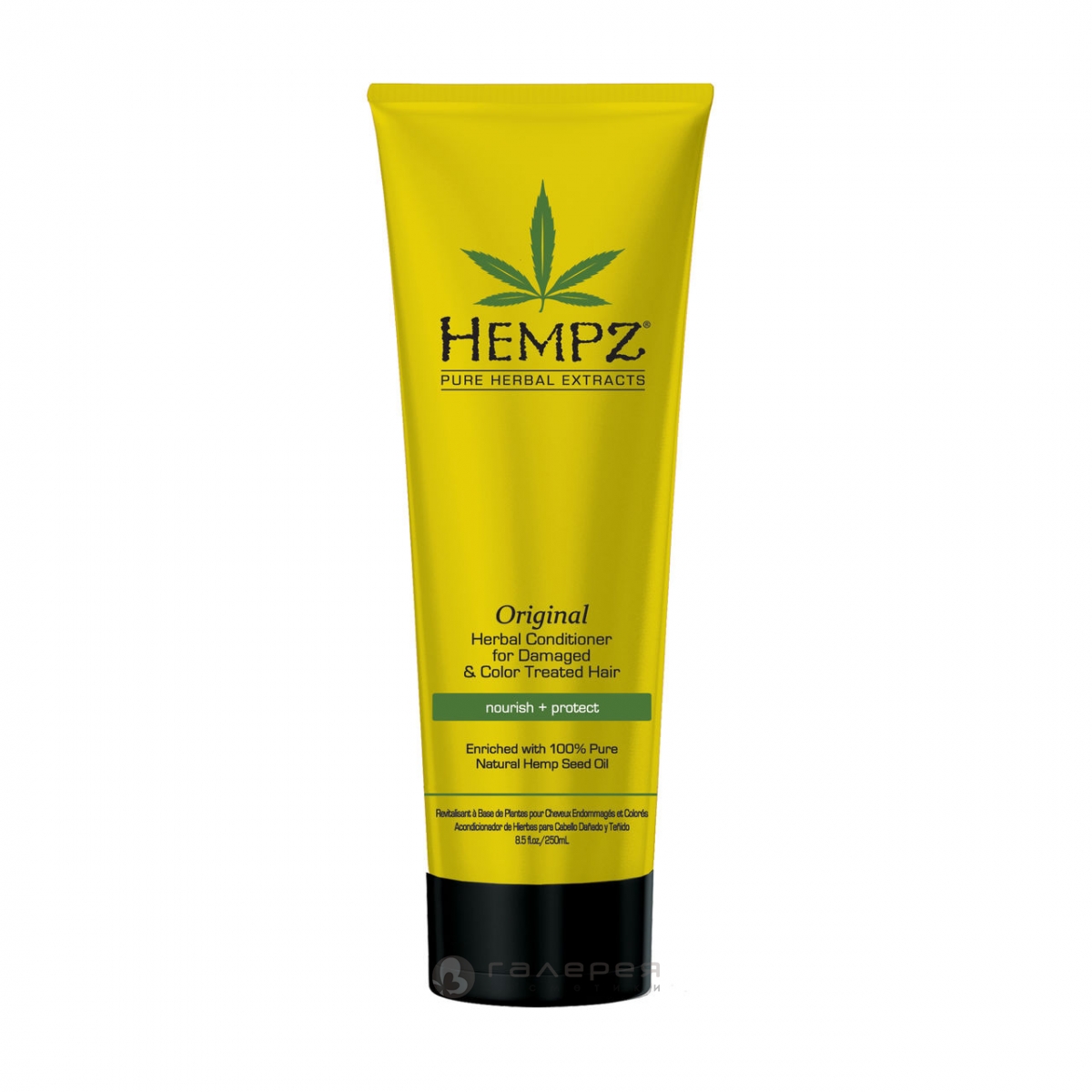 Hempz Кондиционер растительный Оригинальный для поврежденных окрашенных волос Original Herbal Conditioner 265 мл120-2437-03 Hempz Кондиционер растительный Оригинальный для поврежденных окрашенных волос Original Herbal Conditioner 265 мл120-2437-03Делает волосы гладкими, сильными и послушными, не утяжеляя их. Масло и экстракт семян конопли наполняют волосы влагой, утерянной вследствие частого применения горячего фена или щипцов. Кунжутное и соевое масла глубоко питают и обеспечивают здоровый блеск волосам. Пантенол, кукурузное масло, протеины сои и пшеницы наполняют волосы жизненно важными питательными веществами. UV защита препятствует выгоранию цвета окрашенных и натуральных волос.