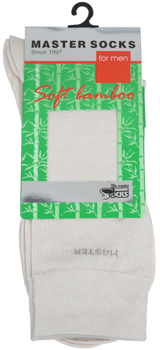 Носки мужские Master Socks, цвет: бежевый. 88604. Размер 2588604 Носки мужские Master Socks, цвет: бежевый. 88604. Размер 2588604Удобные носки Master Socks, изготовленные из высококачественного комбинированного материала, очень мягкие и приятные на ощупь, позволяют коже дышать. Эластичная резинка плотно облегает ногу, не сдавливая ее, обеспечивая комфорт и удобство. Носки с паголенком классической длины и надписью Master в верхней части носка. Практичные и комфортные носки великолепно подойдут к любой вашей обуви.