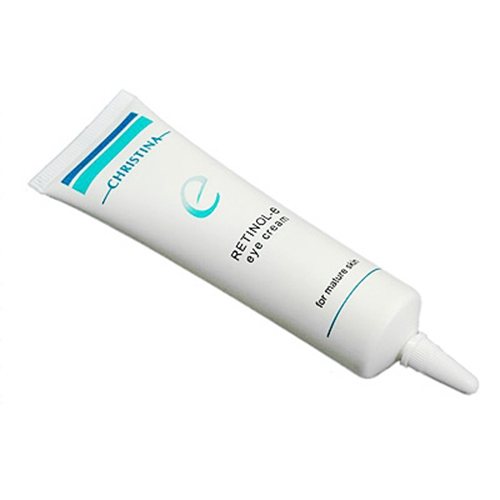 Christina Крем для зоны вокруг глаз 30+ с ретинолом Retinol Eye Cream + Vitamins A, E and C 30 млC-696 Christina Крем для зоны вокруг глаз 30+ с ретинолом Retinol Eye Cream + Vitamins A, E and C 30 млC-696Крем для зоны вокруг глаз с ретинолом Christina Retinol Eye Cream + Vitamins A, E & C. Активный крем, формула которого обеспечивает быстрое и глубокое впитывание. Заметно улучшает состояние кожи, корректирует возрастные изменения, вызванные УФО, приостанавливает процесс естественного старения. Комплекс витаминов А, Е, С нейтрализует свободные радикалы и препятствует повреждению ДНК клеток. Содержит высокий процент активного ретинола (Ретин A 0.05%), в связи с чем крем позволяет уменьшить имеющиеся морщины и предотвратить появление новых.Потрясающие результаты видны после трех месяцев пользования кремом:Имеющиеся морщинки уменьшаются в размере и глубине.Кожа становится упругой, эластичной. Заметно уменьшается пигментация.Достигается общее осветление.Замедлятся старение кожи.
