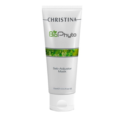 Christina Себорегулирующая маска Bio Phyto Seb-Adjustor Mask 75 млCHR571 Christina Себорегулирующая маска Bio Phyto Seb-Adjustor Mask 75 млCHR571Маска с вяжущим действием контролирует выработку и выделение сального секрета. Угнетает фермент 5-альфа-редуктазы, сокращает расширенные поры, уменьшает и корректирует несовершенств.Активные компоненты: Bio-Astringent Complex, биоактивная сера (BioSulphur), канифоль. Результат: Сокращает поры.