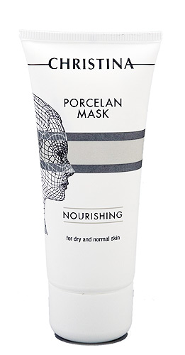 Christina Питательная маска Порцелан для сухой и нормальной кожи Porcelan Nourishing Porcelan Mask 60 млM-0767 Christina Питательная маска Порцелан для сухой и нормальной кожи Porcelan Nourishing Porcelan Mask 60 млM-0767Питательная маска Порцелан для сухой и нормальной кожи Christina Porcelan Nourishing Porcelan Mask приятной кремообразной консистенции с высоким содержанием биологически активных компонентов, легко усваиваемых кожей (масла календулы, мимозы, розы, оливковое). Активизирует клеточные процессы, нормализует обмен веществ, улучшает циркуляцию крови в дерме, регулирует проницаемость тканей, разглаживает мелкие морщинки и повышает эластичность кожи.Маска обладает выраженным омолаживающим и восстанавливающим эффектами, придает коже упругость и гладкость, сравнимую с фарфором.