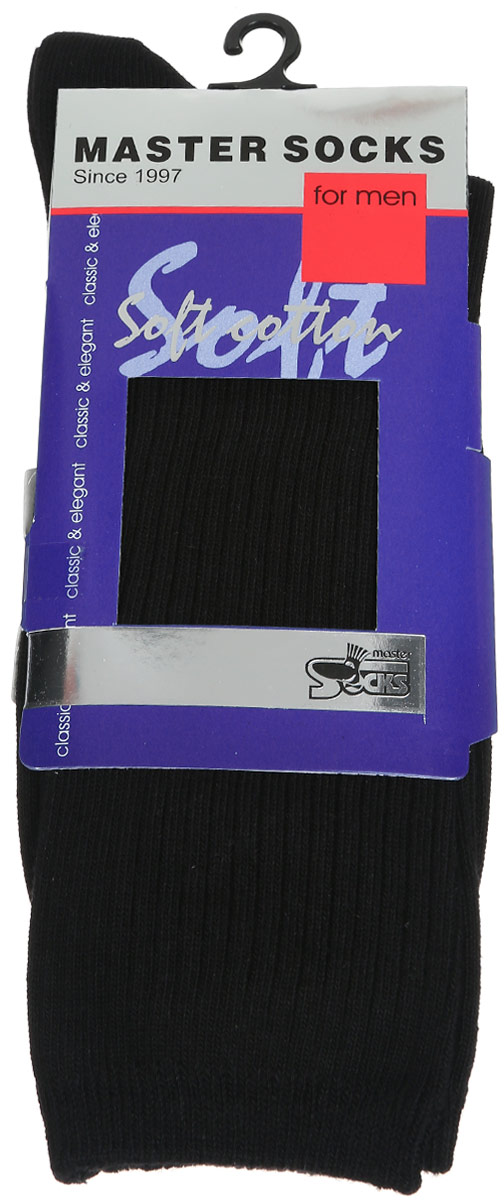 Носки мужские Master Socks, цвет: черный. 88105. Размер 2588105 Носки мужские Master Socks, цвет: черный. 88105. Размер 2588105Удобные носки Master Socks, изготовленные из высококачественного комбинированного материала, очень мягкие и приятные на ощупь, позволяют коже дышать. Эластичная резинка плотно облегает ногу, не сдавливая ее, обеспечивая комфорт и удобство. Носки с паголенком классической длины. Практичные и комфортные носки великолепно подойдут к любой вашей обуви.